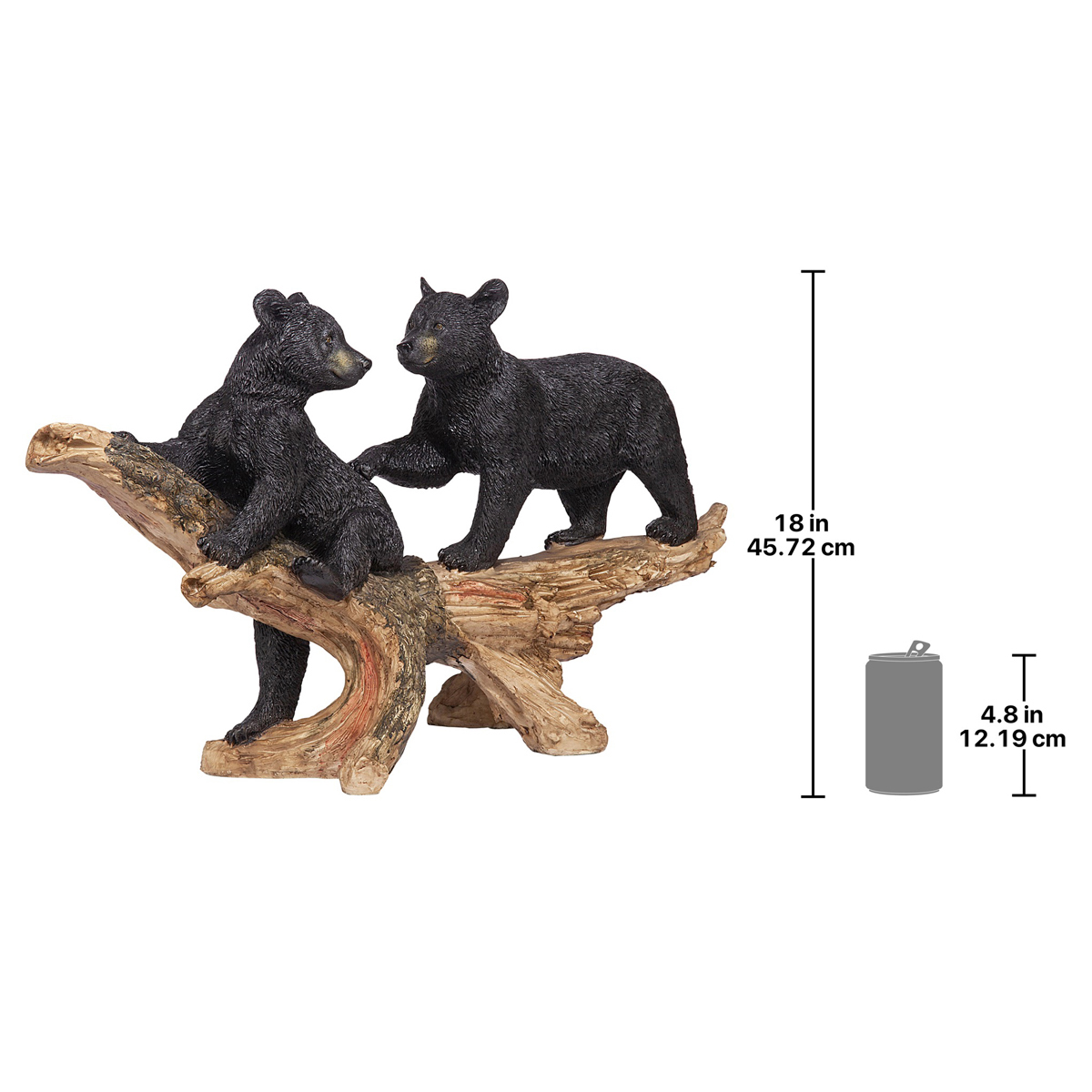 Image Thumbnail for Dt Mischievous Bear Cubs Statue